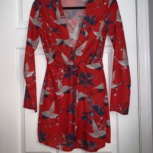 Mini long sleeve dress!